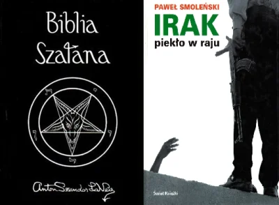 aviritia - 4 757 - 2 = 4 755

Tytuł: Biblia Szatana
Autor: Anton Szandor LaVey
Ga...