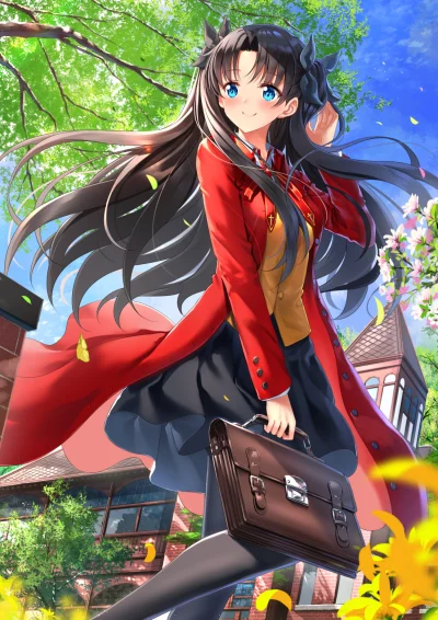 l.....f - #randomanimeshit #fate #fatestaynight #rintohsaka #tohsakarin #rajstopyanim...