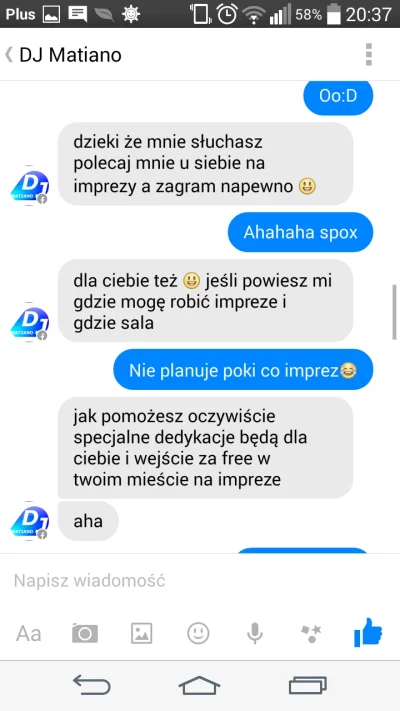 P.....h - @matpoz91:Ona mi to wysyła z telefonu na GG, nie interesuje mnie jaka jest ...