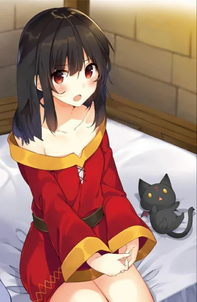 Kamil85R - #megumin #konosuba #chomusuke #anime #randomanimeshit