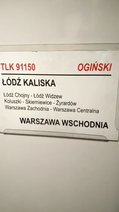 elektrykniskichnapiec - Siemanko witam w moim pociagu