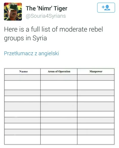 szasznik - Jak czytam #!$%@? dziennikarzy o "umiarkowanych rebeliantach" to nie wiem ...
