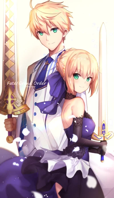 l.....f - #randomanimeshit #fate #fategrandorder #saber #artoriapendragon #arthurpend...