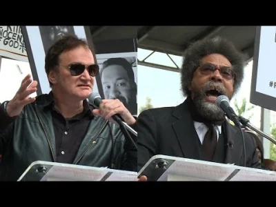 oydamoydam - Od 3:21 Tarantino protestuje przeciwko "Police Brutality" w ramach Black...