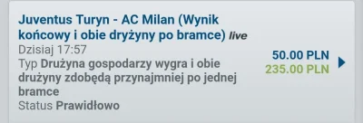 Antidotum119 - #mecz postawiłem byle co bo zaczal sie juz mecz a nie zdążyłem obstawi...