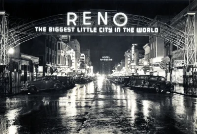 myrmekochoria - Reno, USA 1934 rok.

#starszezwoje - blog ze starymi grafikami, mie...