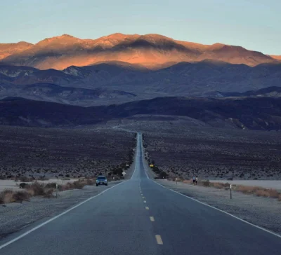 pawlucky - @gumol: Park Narodowy Death Valley, Kalifornia. 90 stopni w prawo taki wid...
