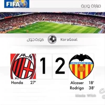 Sewen7777 - Valencia CF 2:1 AC Milan

Trofeo Naranja Estrella Damm - Estadio Mestalla...