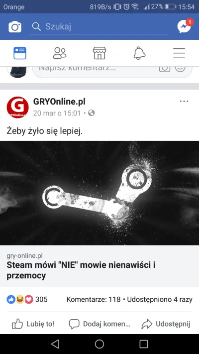 konfucjuszanin - Polecam tę igrzyska #!$%@? w komentarzach. Valve usuwa grupy typowo ...