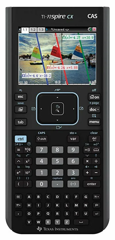 Edzor - Sprzedam kalkulator graficzny Texas Instruments CX CAS. Kupiony do matury i o...