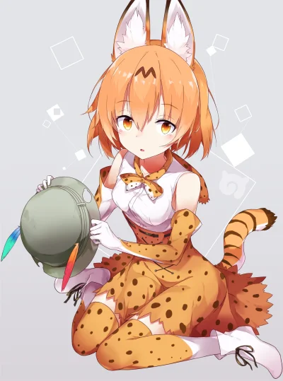 kedzior1916 - #randomanimeshit #kemonofriends #serval #kemonomimi #hide448