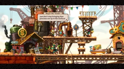 windows95 - Pięknie z-----i Steamworld: Dig 2. Na c--j te nudnawe dialogi? Po pierwsz...