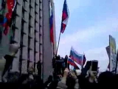 Stas_Michajlow - Pierwszy marca. Wzniesienie flagi rosyjskiej w Doniecku.



#rosja #...