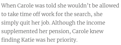 fAzI - Jest na emeryturze i porzuciła dodatkową pracę.
Oczywiście nikt nie przetłuma...
