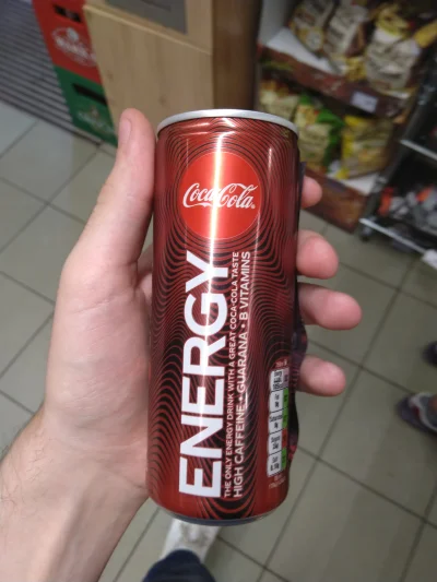 coredem - Coca-Cola energy w Polsce. Żabka, 5,50zł / 250ml.
#cocacola #energetyki