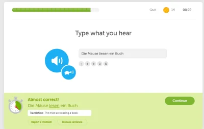 ThirtyDoorKey - Super zdanie kuhwa ( ͡° ͜ʖ ͡°). #duolingo #niemiecki #heheszki