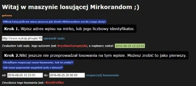 KrystianEuropejski - Gratuluję użytkownikowi @Kontrolka, który wygrał dzisiajsze #roz...