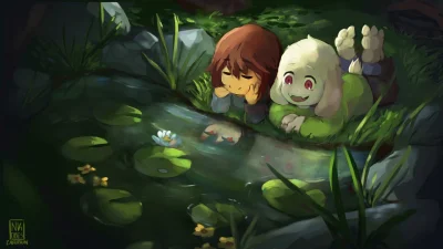 A.....y - Mirror Mirror on the Water, Who Is the Fairest of Them All?
#undertale #fa...