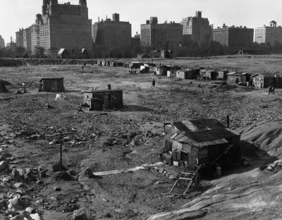 R2D2zSosnowca - Nowy Jork ~1932. Miejsce dziś zwane Central Parkiem
#nyc #centralpark...