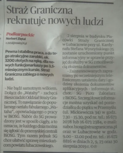 Lutniczek - #podkarpacie #strazgraniczna #heheszki
Ach te atrakcyjne zarobki...