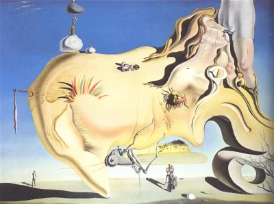 takniejest - #surrealizm #symbolizm #salvadordali #pervertart
#sztuka 
"Wielki Mast...