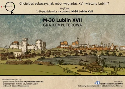 zatroskany-obywatel - #lublin #budzetobywatelski 
Głosujcie na grę "Lublin XVII" - h...