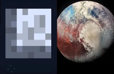 G.....t - Zdjęcia Plutona wykonane w różnych odstępach czasu. Pierwsze w 1994 roku a ...