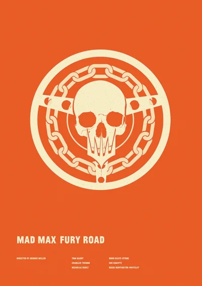 aleosohozi - Matt Needle "Fury Road"
#plakatyfilmowe #mattneedle #madmax #furyroad
