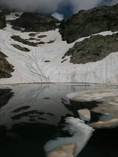 zielony007 - lac du mont clapier, dzisiaj. #azylboners #earthporn #gory #francja