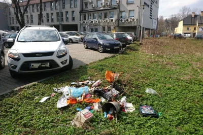 grishko - 5 kwietnia 2019, Bielsko-Biała, ul. Partyzantów, godz. 8.00 - Na parkingu w...