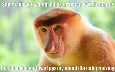 AsuriTeyze - #urodziny #polak #heheszki #humorobrazkowy #nosaczsundajski #mcdonalds