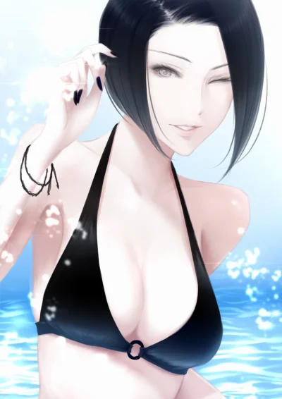 l.....f - #randomanimeshit #originalcharacter #swimsuit #anime #pixiv #
@Mikian