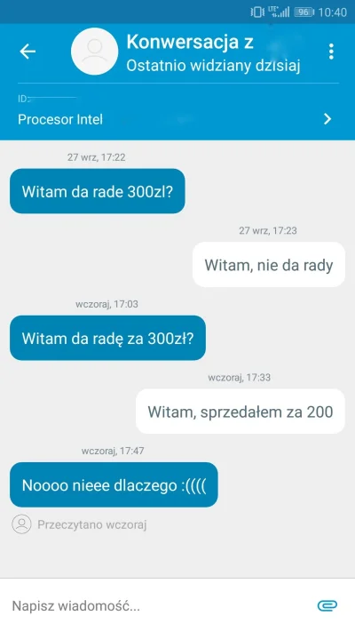 Zreicam - A poszedł za 350 zł xD
#olx #heheszki