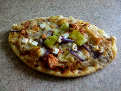 thrawn41 - Taka niespodzianka z #lidl pizza z kebabem. Naprawde niezle smakowała, z t...