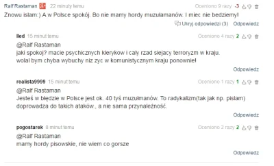 burgundu - z ciekawości wszedłem na gównowyborcze.pl zobaczyć co tam piszą o #zamach ...