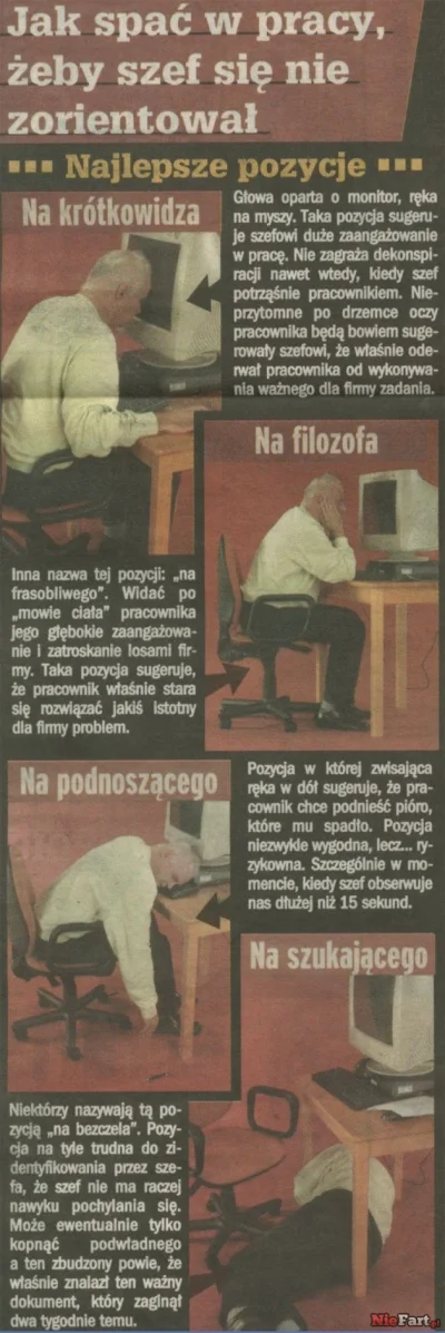 InsaneMaiden - Mirabelki / Mireczki, którą pozycję w pracy przyjmujecie? ( ͡° ͜ʖ ͡°)
...