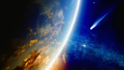 Gorti - Ok. 2 mld 200 mln lat temu w Ziemię uderzył ogromny meteoryt. Śladem zderzeni...