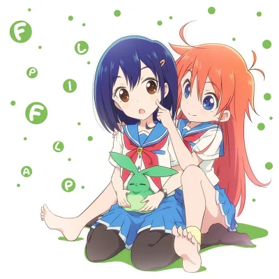 kedzior1916 - #randomanimeshit #flipflappers #cocona #papika #uexkull