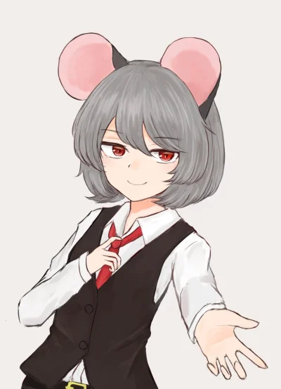 Smuffiasty - #randomanimeshit #touhou #nazrin #kemonomini #nezumimi #anime #