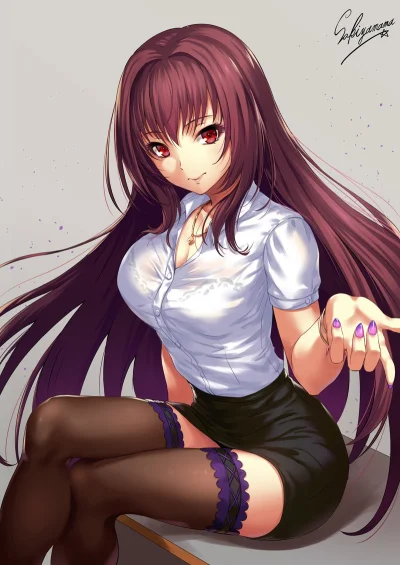 SirAves - #randomanimeshit #anime #fate #fategrandorder #scathach