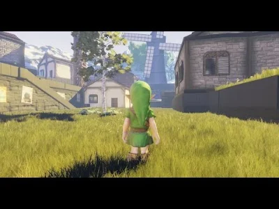 enforcer - Wioska Kakariko z Legend of Zelda: Ocarina of Time odtworzona na silniku u...