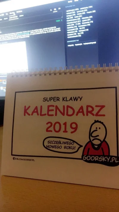 Nanuno - Chciałem podziękować Mireczkowi @goorskypl za Super Klawy kalendarz, który w...