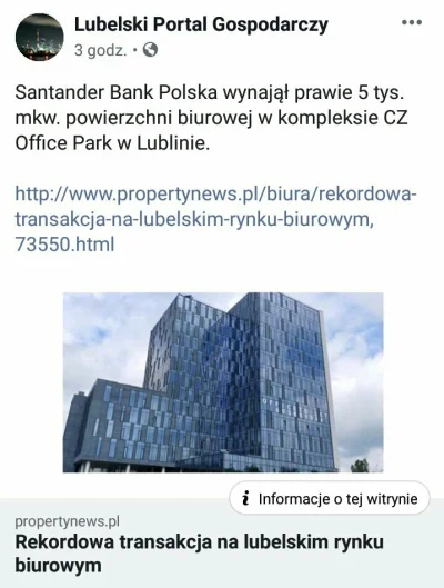 Tobiass - Lublin jest miastem najlepiej rozwijającym się na wschodzie i niedługo może...