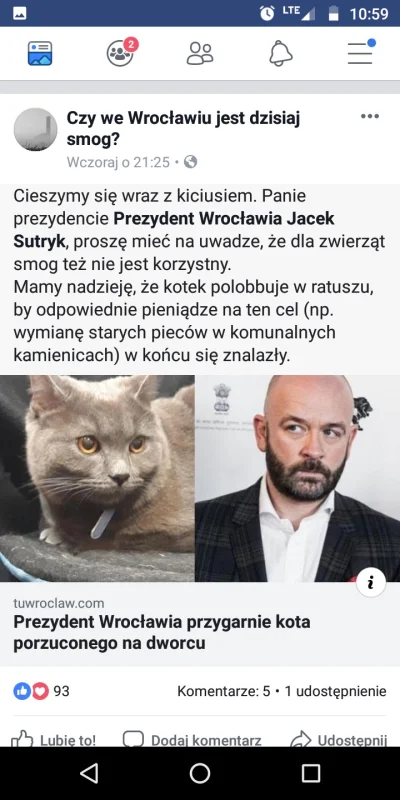 Bratkello - No cóż - niektórym oczy się otwierają iż Jacek „Złote Słońce” Sutryk to t...