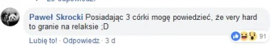 F.....r - odpowiedź do pytania: "Na jakim poziomie trudności najczęściej grasz?"
#pi...