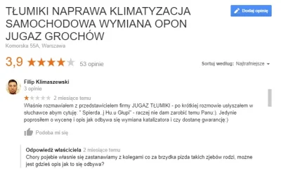 wojtuswww - Zepsuła mi się pompa od klimatyzacji, szukam warsztatu i patrzę opinie. T...