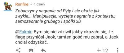 nom_om - @Rimfire , o zgłosiłeś mój komentarz, jak ładnie.
Więc powtórzę. Co tam #!$%...