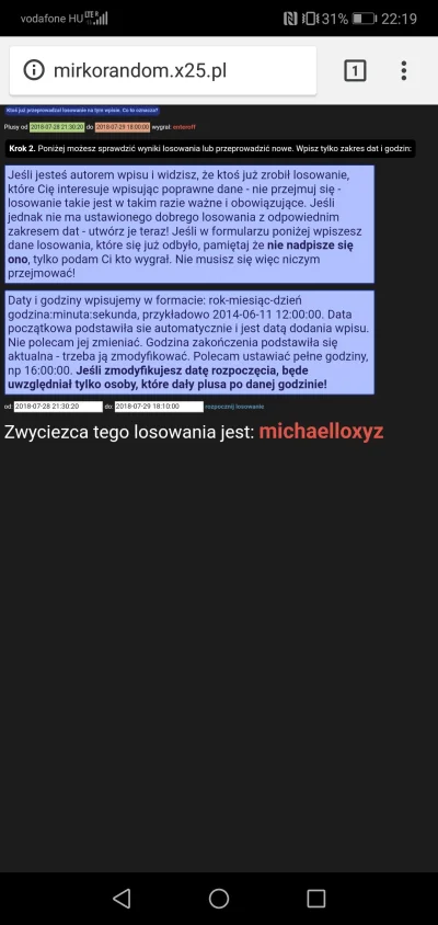 odjatakpawlacz - Brak danych, a wysyłka jutro. Wolam w takim razie @michaelloxyz