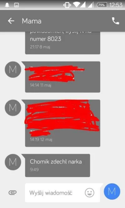 MatiPati - Dostaje od mame sms w szkole myśle sobie może cos się stalo ze mame do mni...