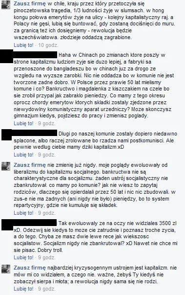 C.....r - Wczoraj wdałem się w dyskusję z jakimś lewakiem na facebooku. Nigdy tego ni...